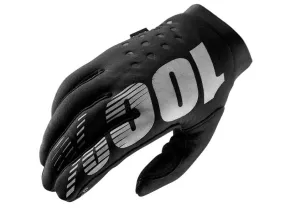 100% Brisker Cold Weather MTB Glove - Womens - Black-Gray