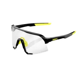 100% S3 - Gloss Black - Photochromic Lens