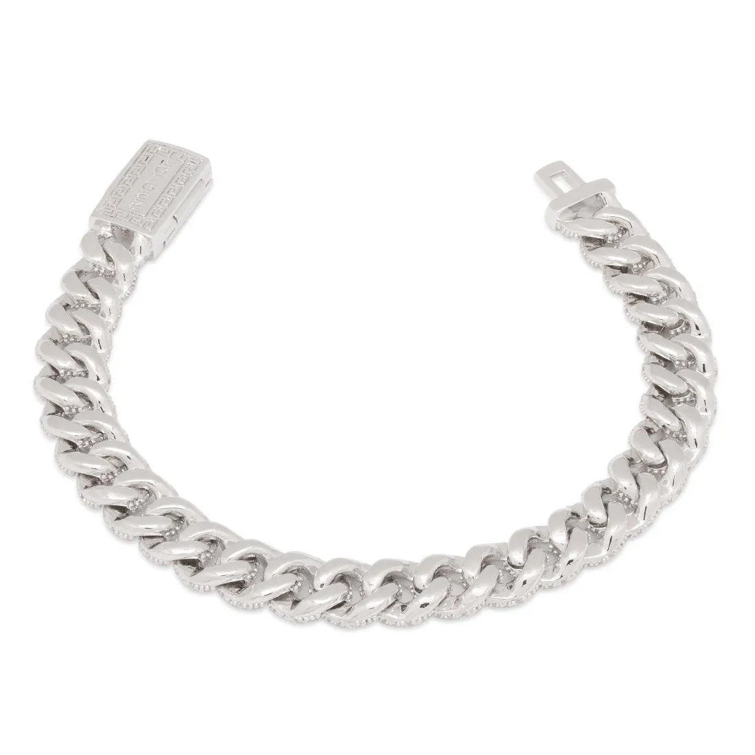 10mm Iced Miami Cuban Link Bracelet