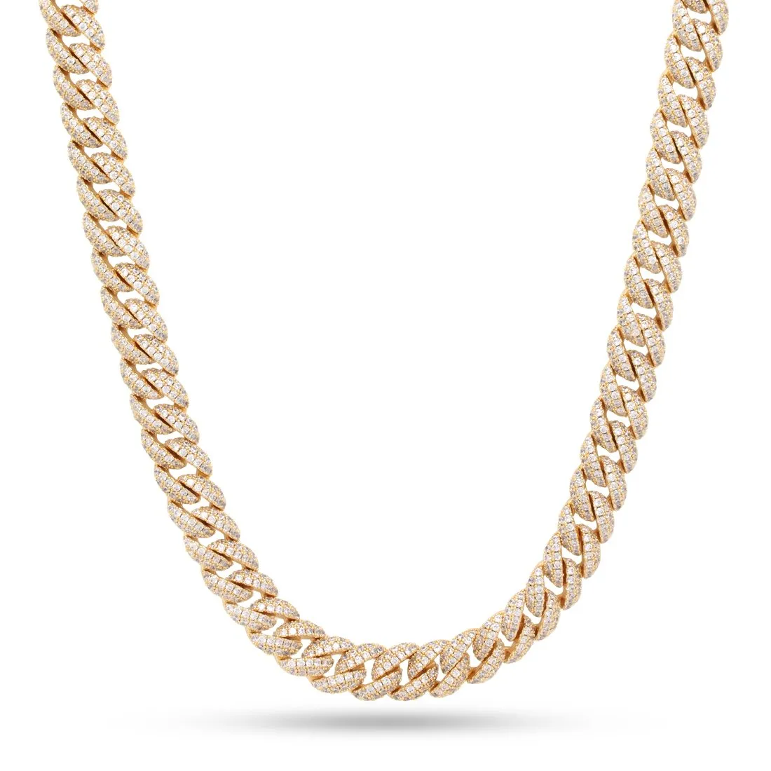 10mm Iced Miami Cuban Link Chain