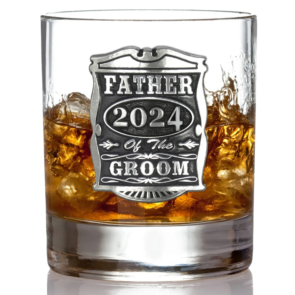 11oz Wedding Father Of The Groom Pewter Whisky Glass Tumbler 2024