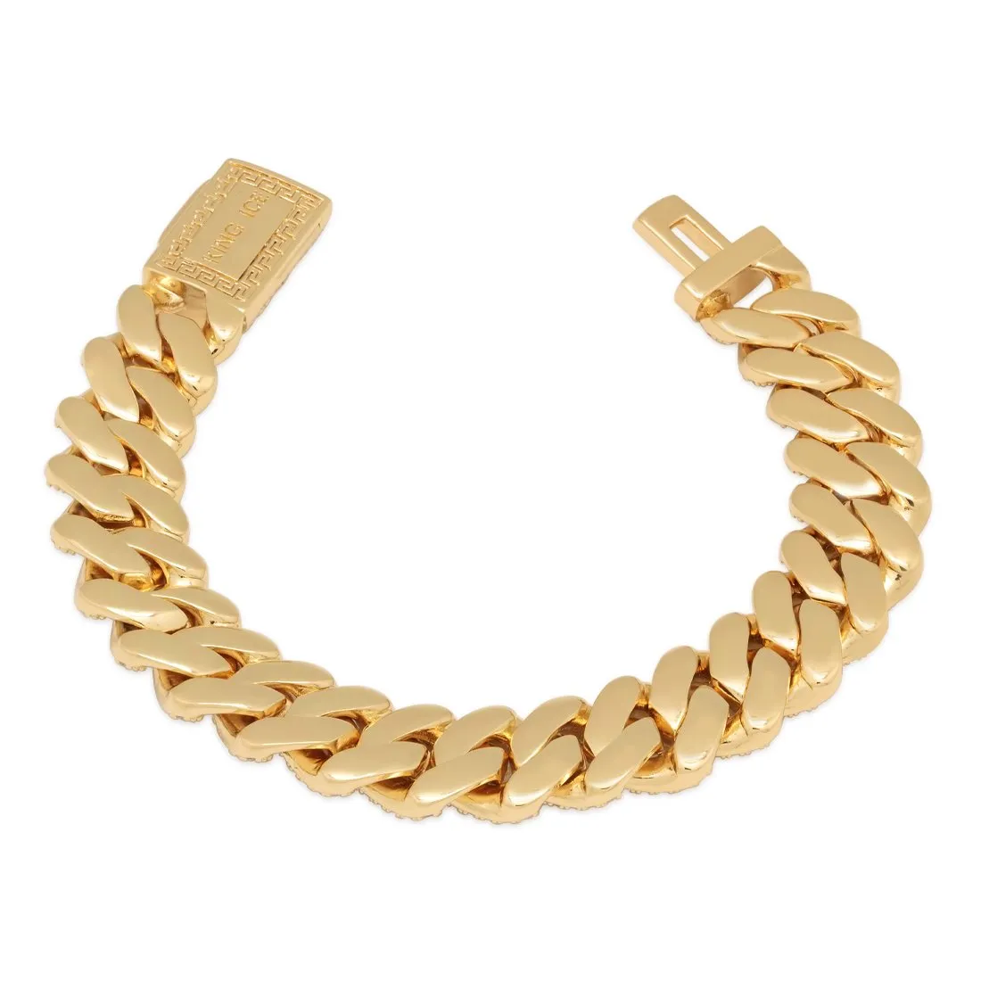 12mm Iced Diamond Cut Miami Cuban Link Bracelet