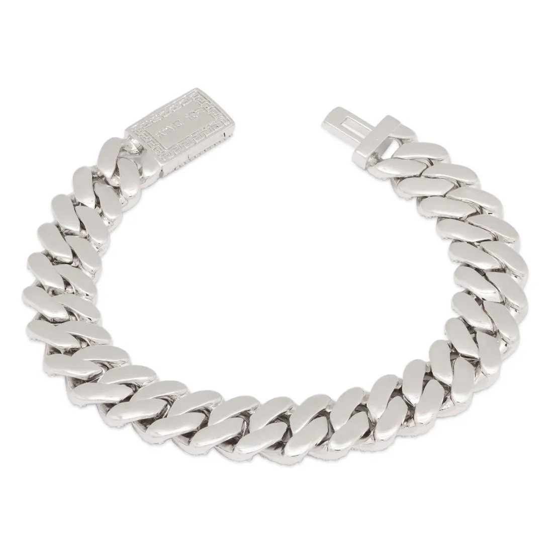 12mm Iced Diamond Cut Miami Cuban Link Bracelet