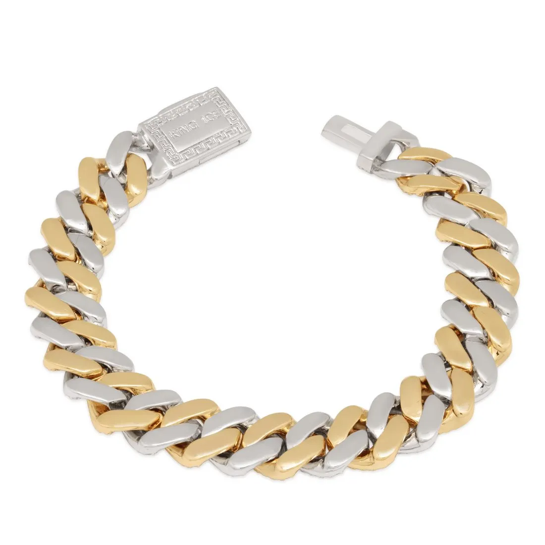 12mm Iced Diamond Cut Miami Cuban Link Bracelet