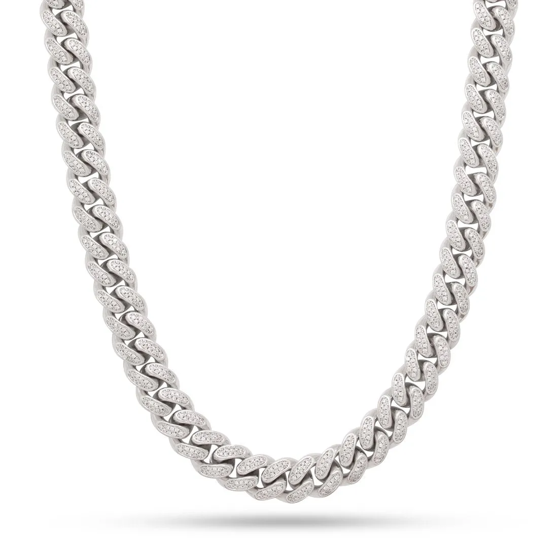 12mm Iced Miami Cuban Link Chain