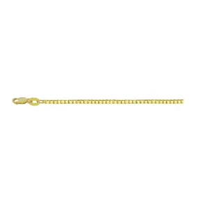 14K Yellow Gold 1mm Box Chain