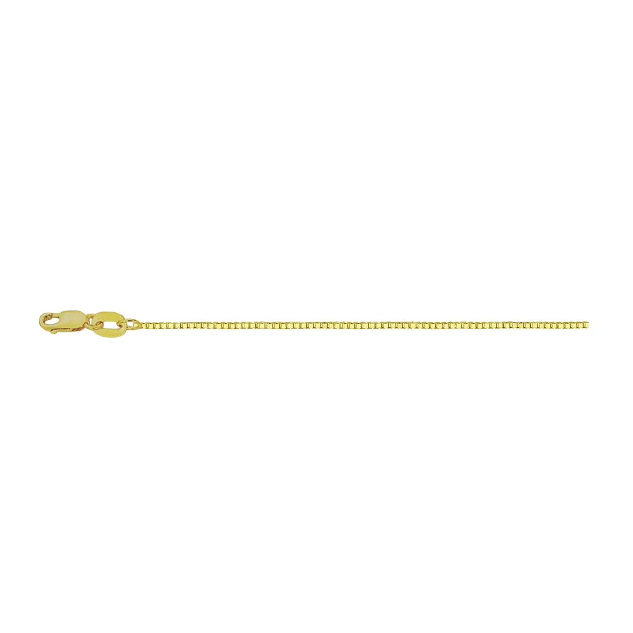 14K Yellow Gold .60mm Box Chain