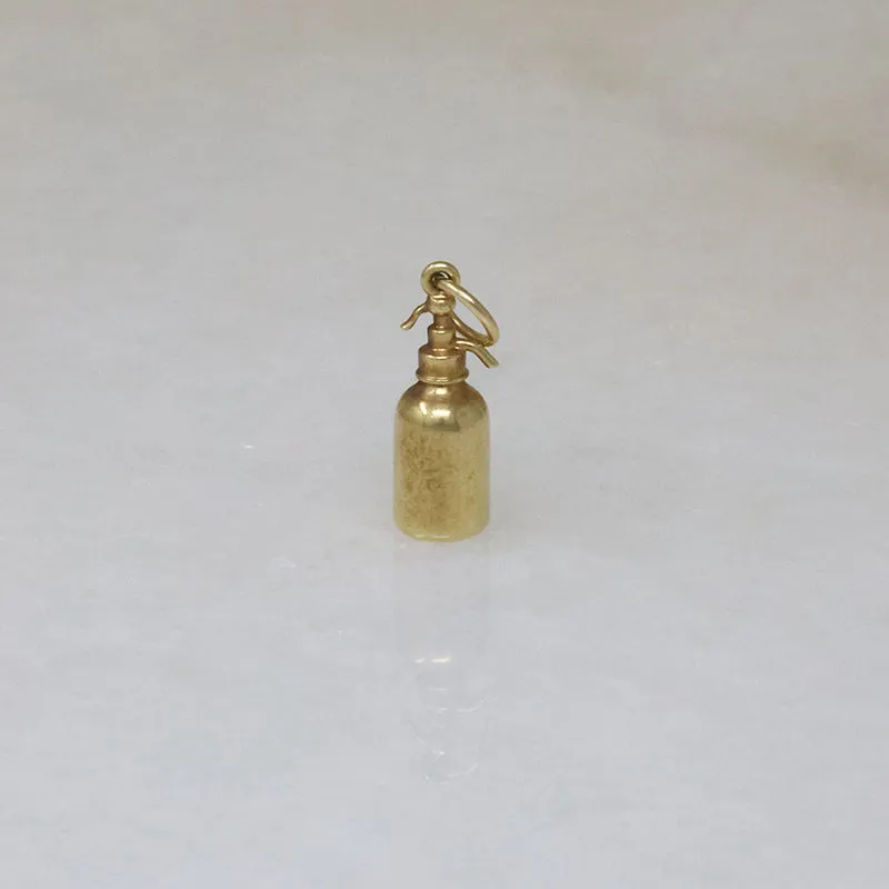 1930s Soda Dispenser Charm in 14k Gold