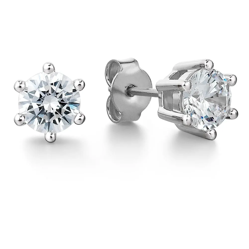 2 ct. t.w. Tiffany Style Stud Earrings