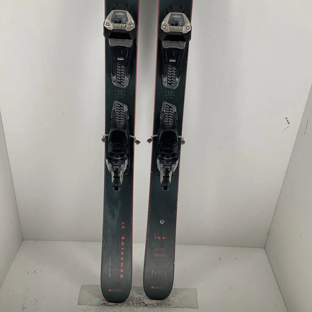 2024 Blizzard Bonafide 97 w/ Marker Griffon 13 Demo Bindings