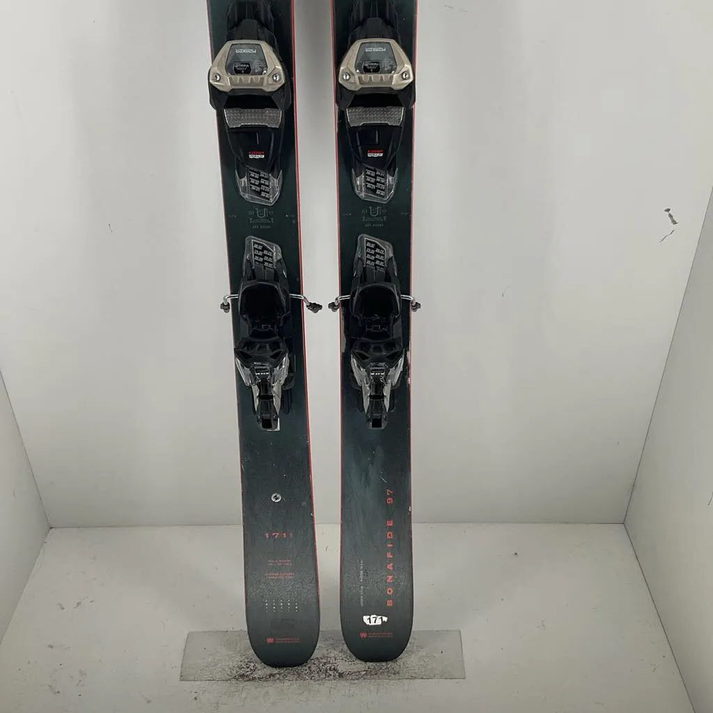 2024 Blizzard Bonafide 97 w/ Marker Griffon 13 Demo Bindings