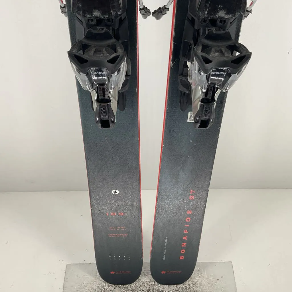 2024 Blizzard Bonafide 97 w/ Marker Griffon 13 Demo Bindings