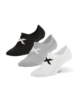 2XU Unisex Unisex Invisible Socks (3-Pack)