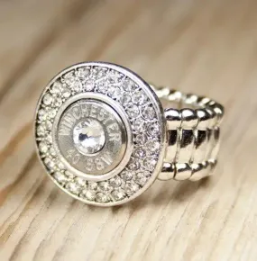 40 Caliber Fire & Ice Bullet Ring