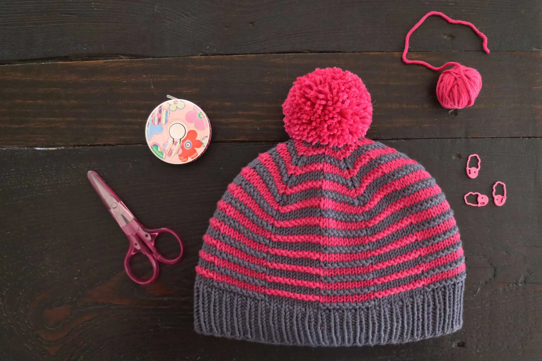 4061 Shadow Beanie (e-pattern)