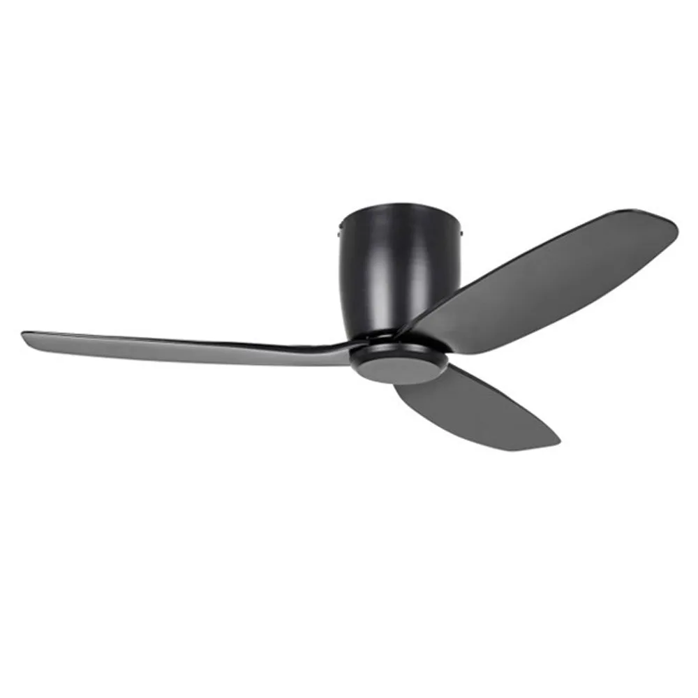 44" Seacliff Dc Ceiling Fan In White, Black, White/Gessami Oak Or Black/Light Walnut