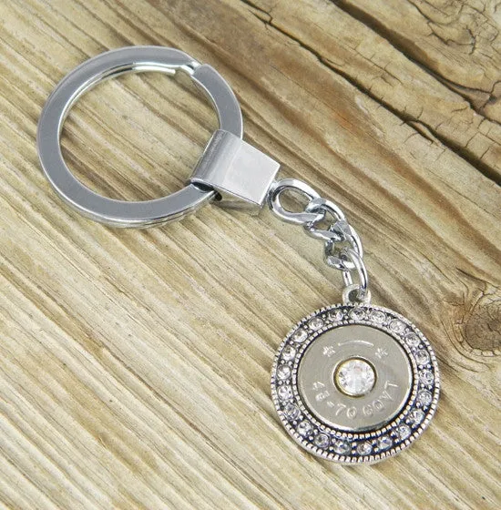 45-70 Fire & Ice Bullet Key Chain