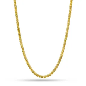 4mm Citrine Tennis Chain