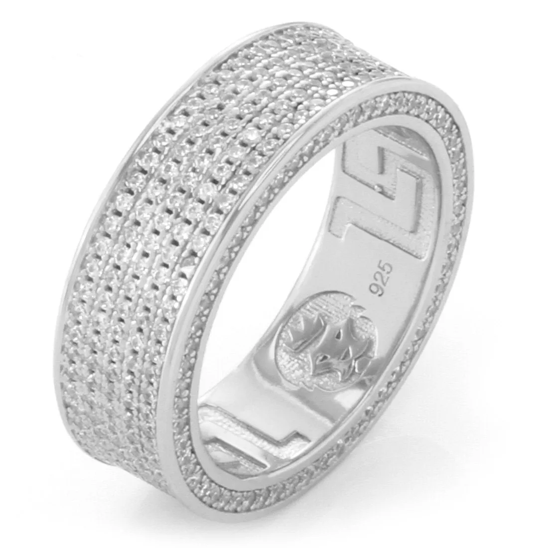 5-Row Infinity Ring