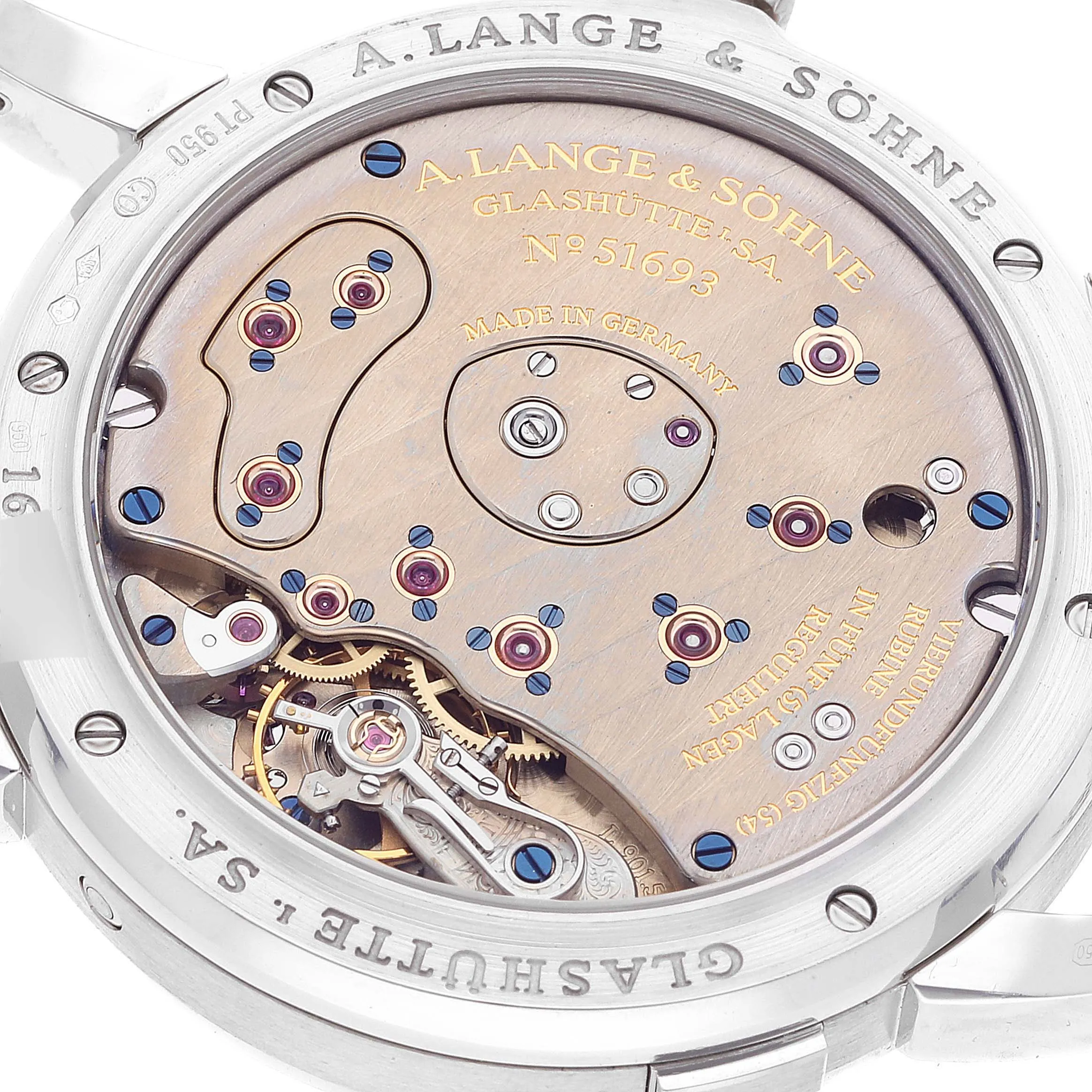 A. Lange &amp; Sohne Lange 1 109.025