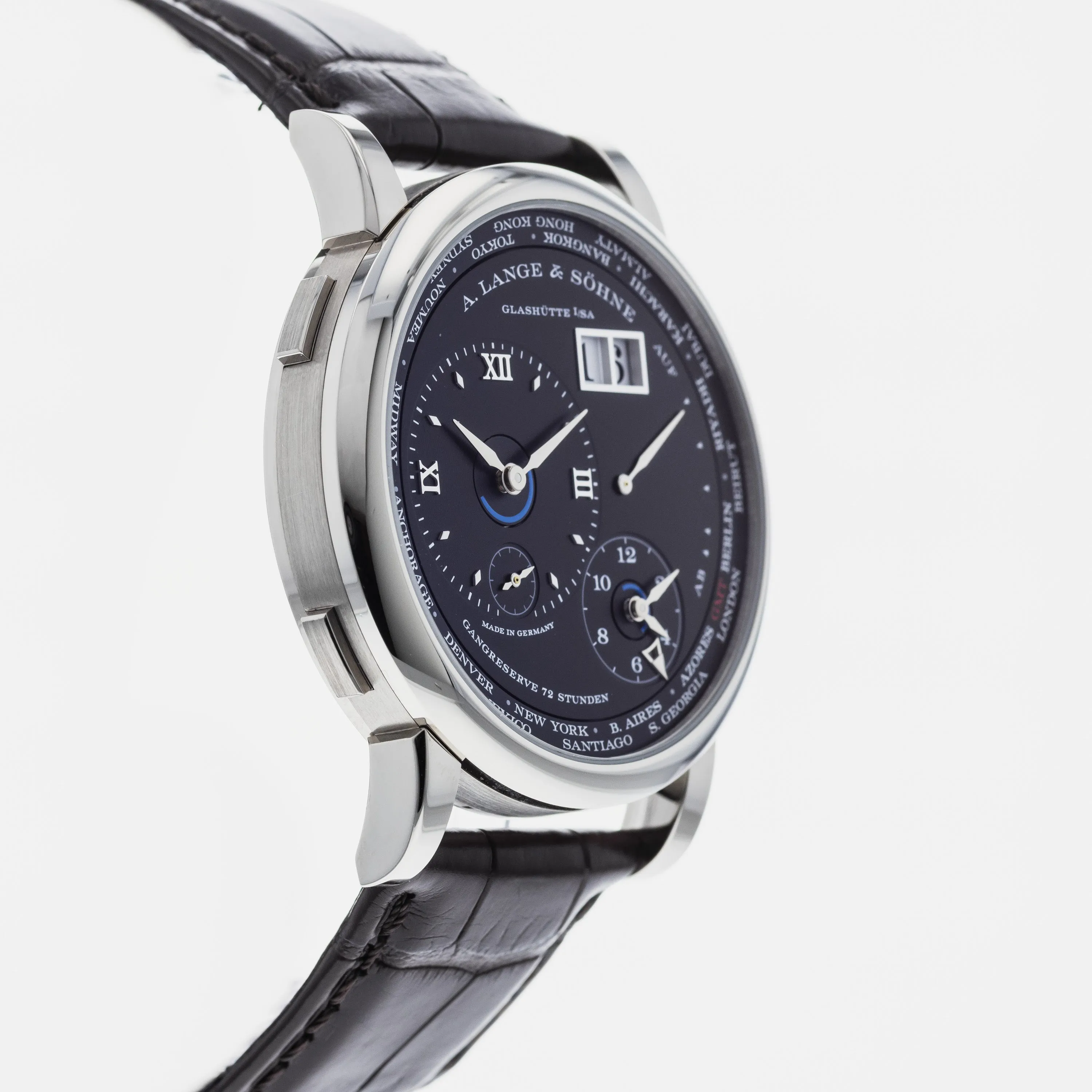 A. Lange &amp; Sohne Lange 1 Time Zone 136.029