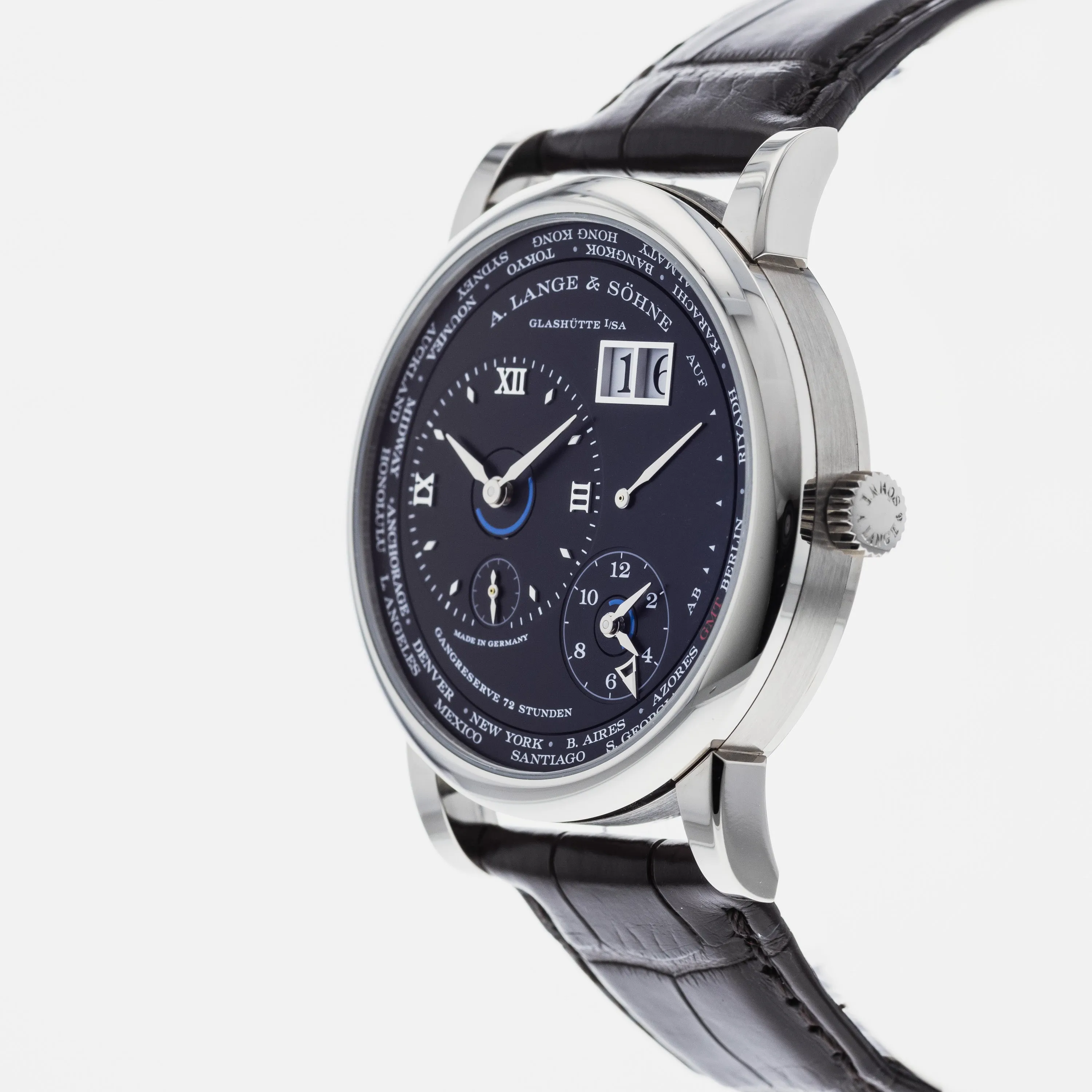 A. Lange &amp; Sohne Lange 1 Time Zone 136.029