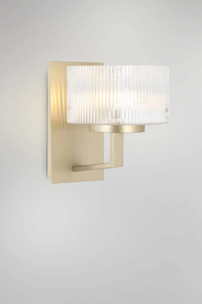 Aalto Reeded Glass Wall Light