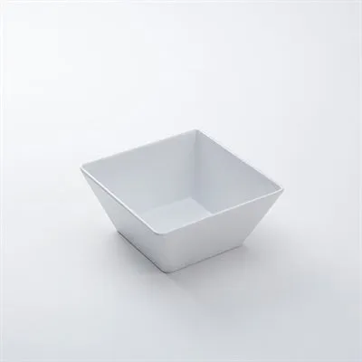 American Metalcraft Endurance 58 Oz Square Melamine Serving Bowl, White, 8 /Case