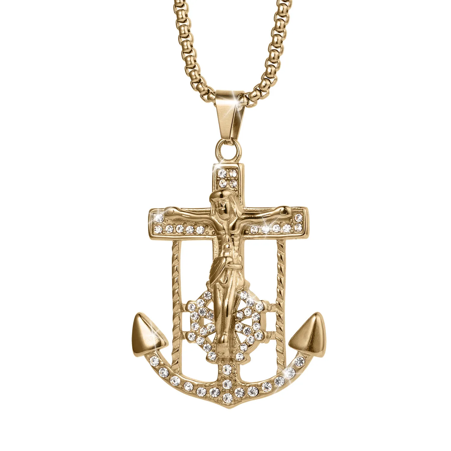 Anchored Mariner's Pendant