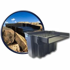 Anjon Manufacturing 16" Pro-Falls Filtering Waterfall Weir with Optional Faux Stone Lid