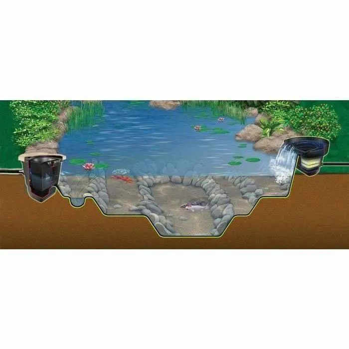 Aquascape Large Pond Kit 21x26 with AquaSurgePRO 4000-8000 Pump (MPN 53036)