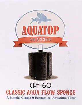 Aquatop Aquatic Supplies - Classic Aqua Flow Sponge Aquarium Filter