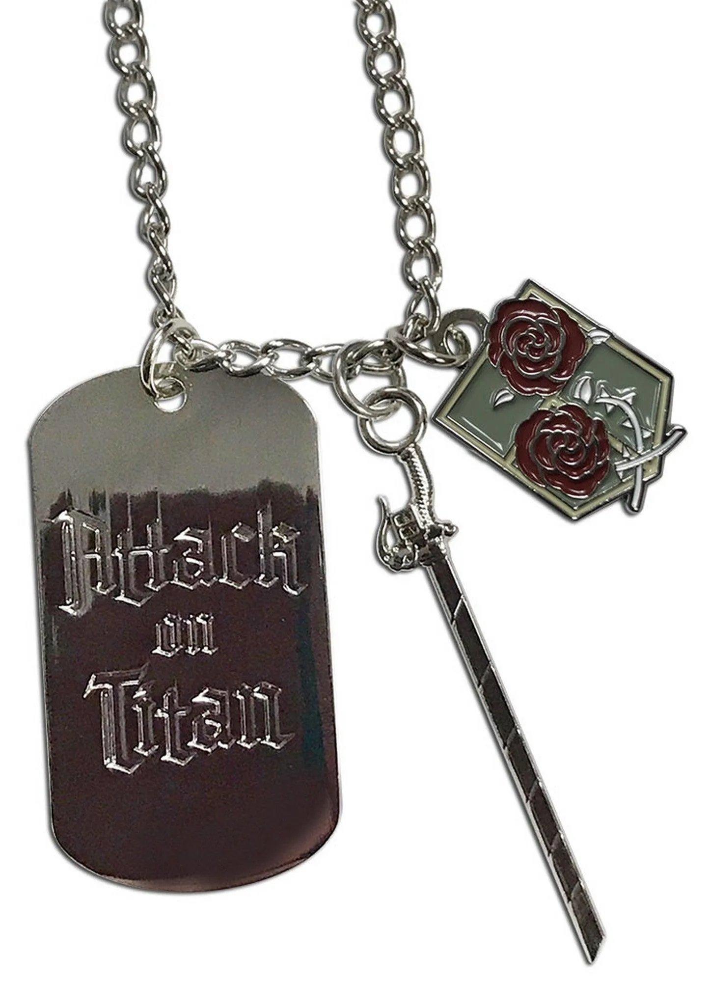 Attack On Titan - Garrison Regiment Multicharm Necklace