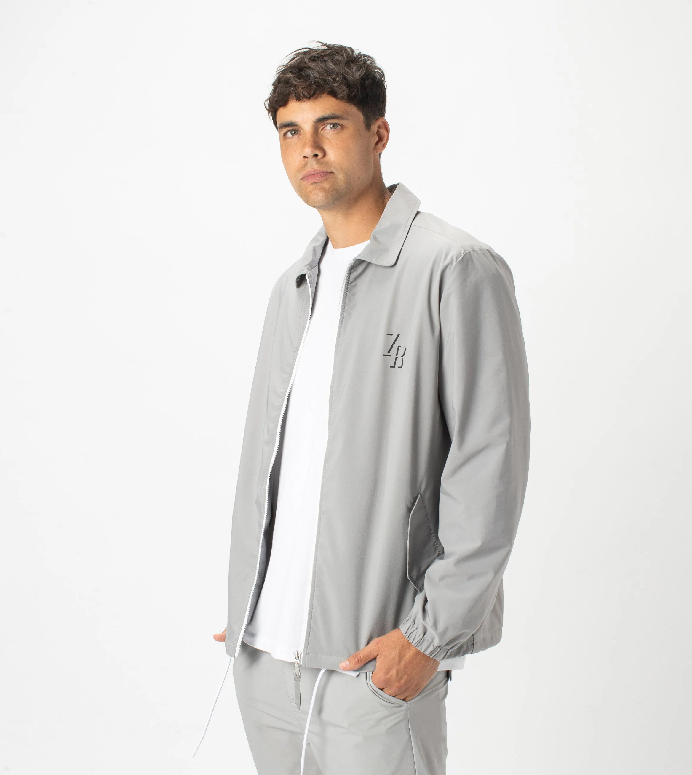 Avalon Coach Jacket Ice Grey