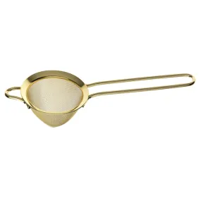 Barfly 3.5" Fine Mesh Bar Strainer, Gold