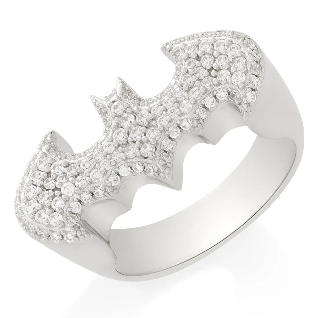 Batman x King Ice - 11mm Classic Batman Logo Ring