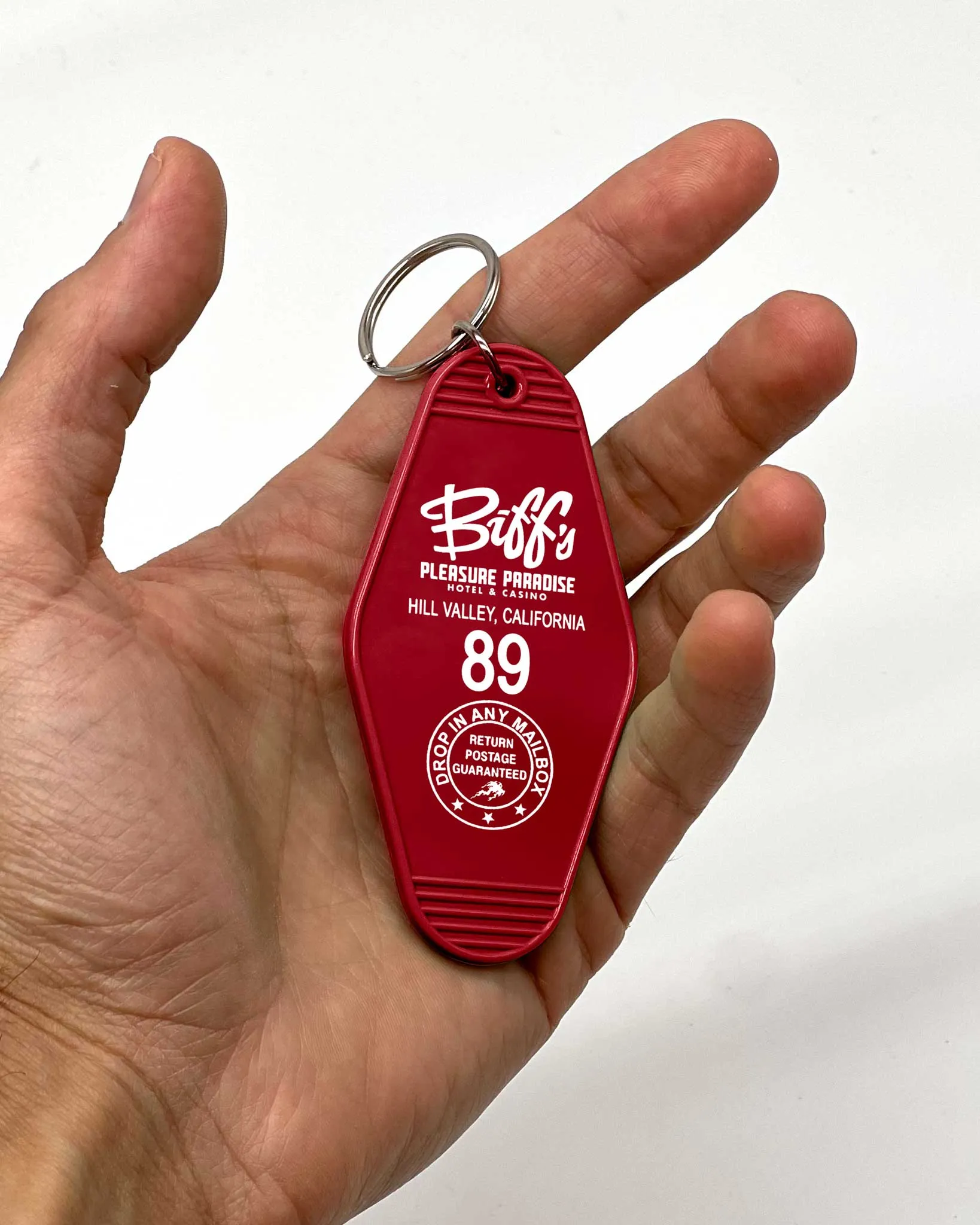 Biff's Pleasure Paradise Hotel and Casino Keychain