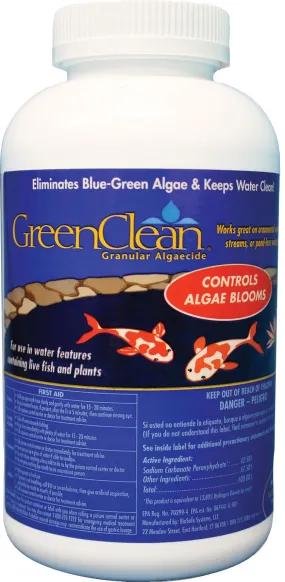 Biosafe Systems Llc - Greenclean Granular Algaecide