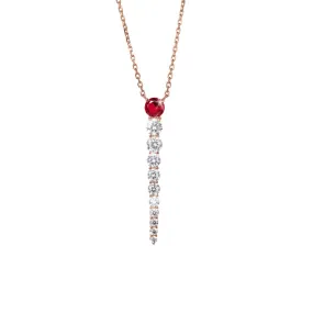 Bon Bon Cherry Red Necklace