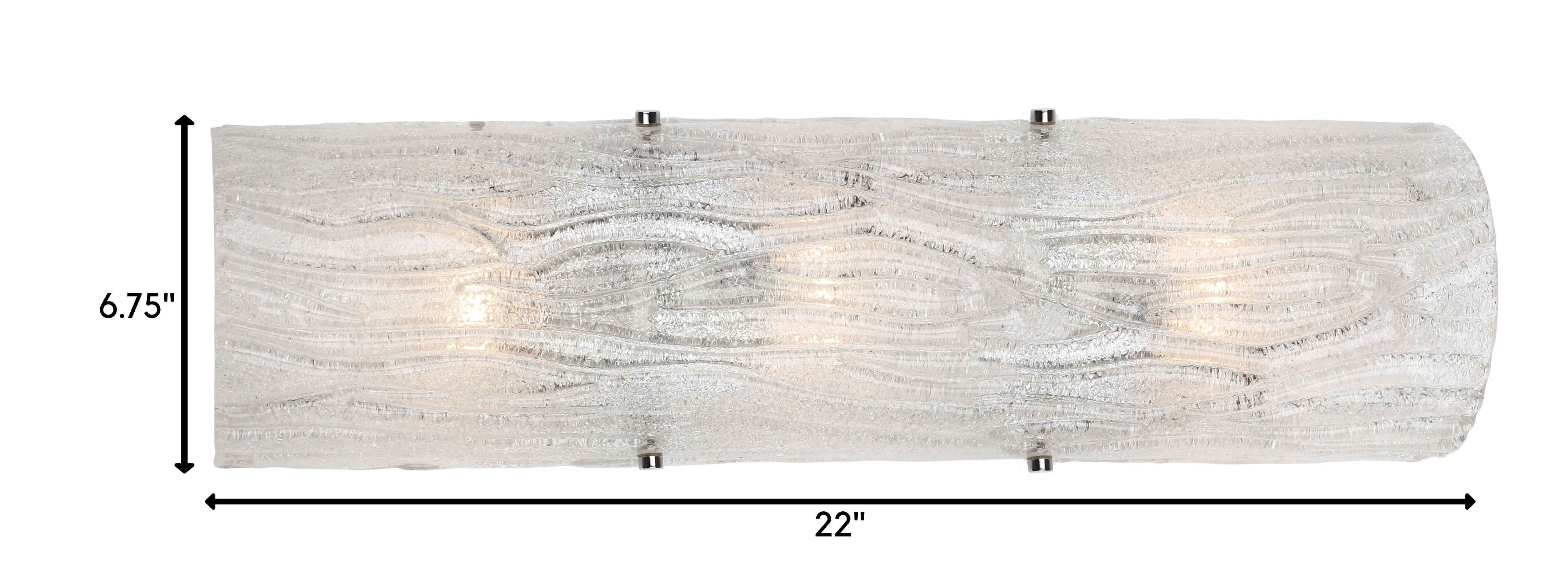 Brilliance AC1105 3-Light Wall Sconce - Chrome