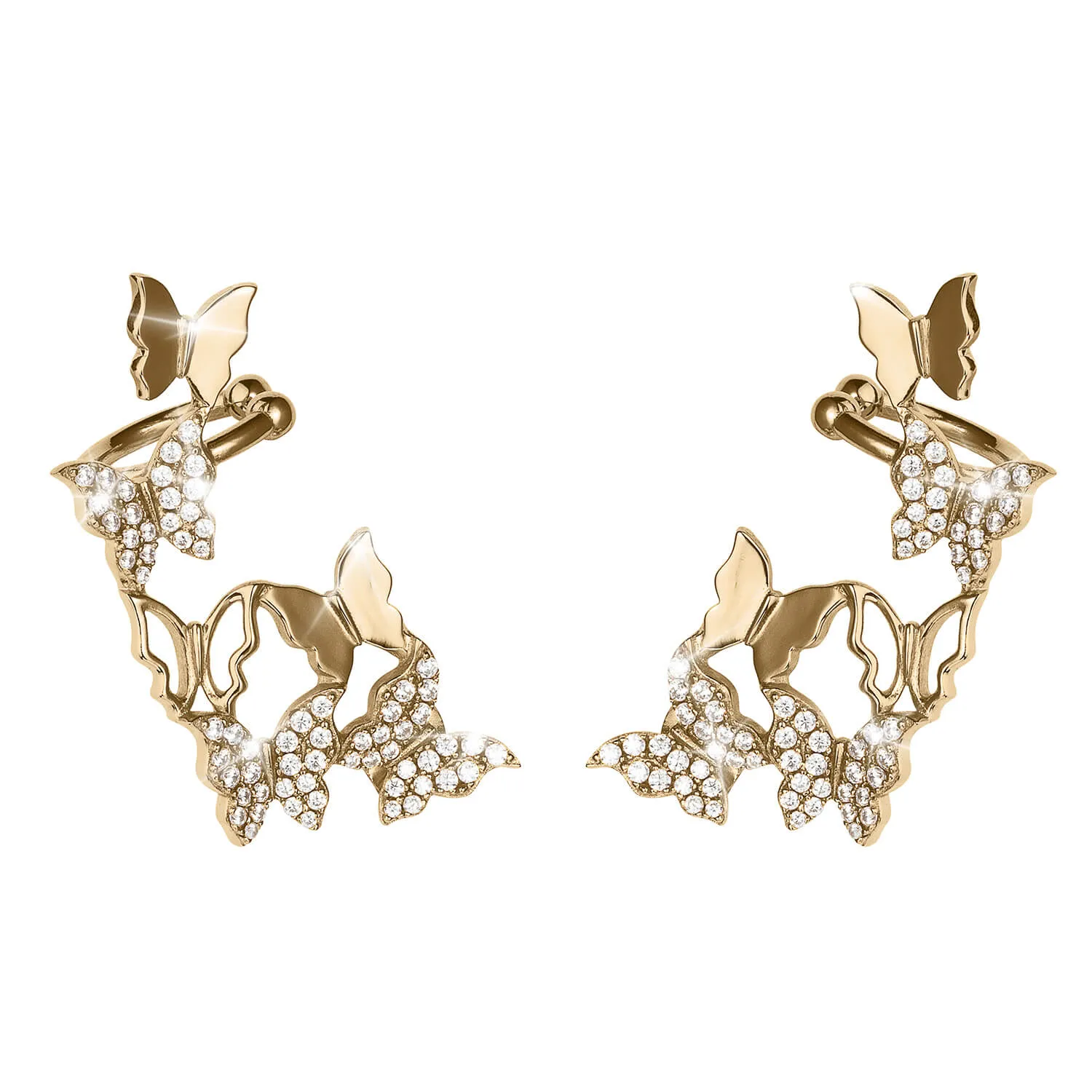 Butterfly Climber Ladies Earrings