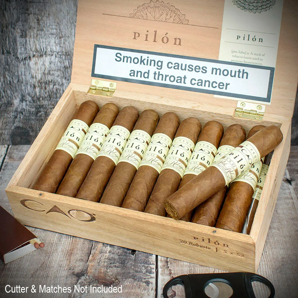 CAO Pilón Robusto Cigars - 20 Box