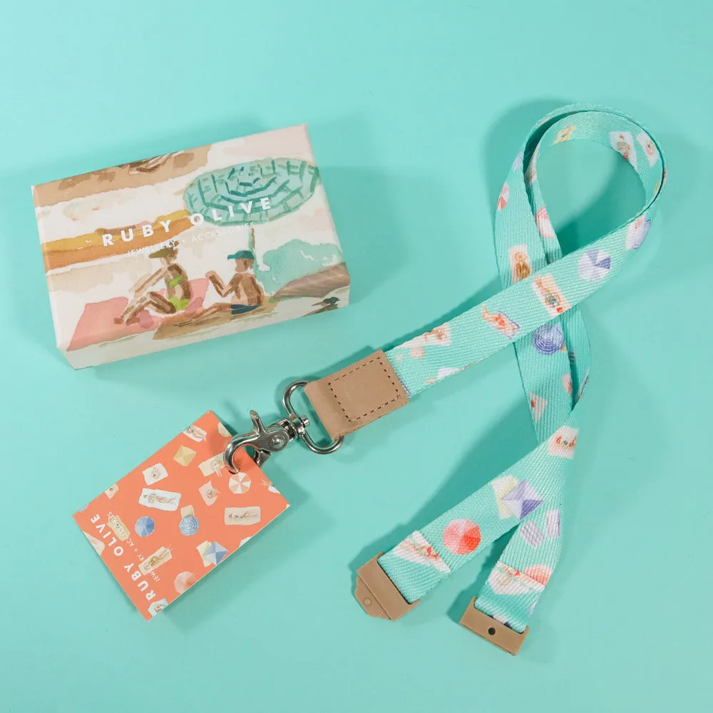 Cass Deller Lanyard - Beach Babes