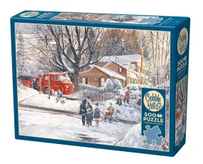 Cobble Hill 500 Piece - Big Game Tomorrow