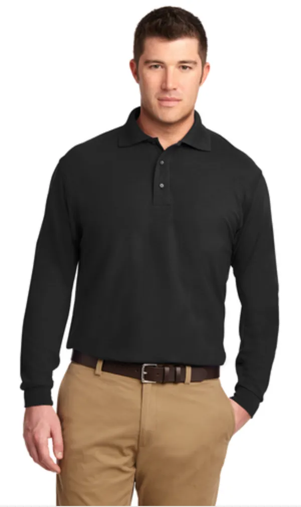 CP Office of Equal Opportunity - Long Sleeve Cotton Pique Polo