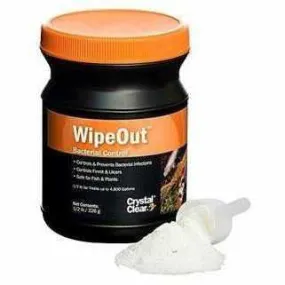 CrystalClear WipeOut - Bacterial Control 8 oz