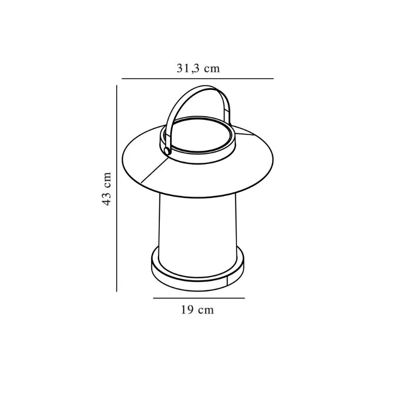 Danish Designed Solar Portable Table Light