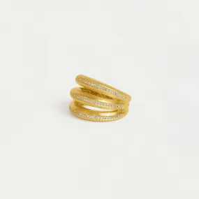 Dean Davidson Dauphine Pavé Stacking Ring