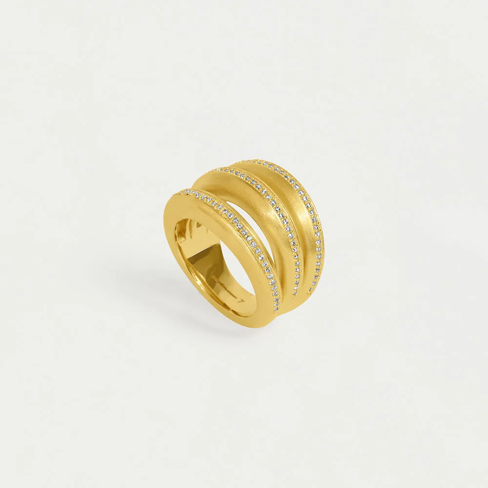 Dean Davidson Dauphine Pavé Stacking Ring