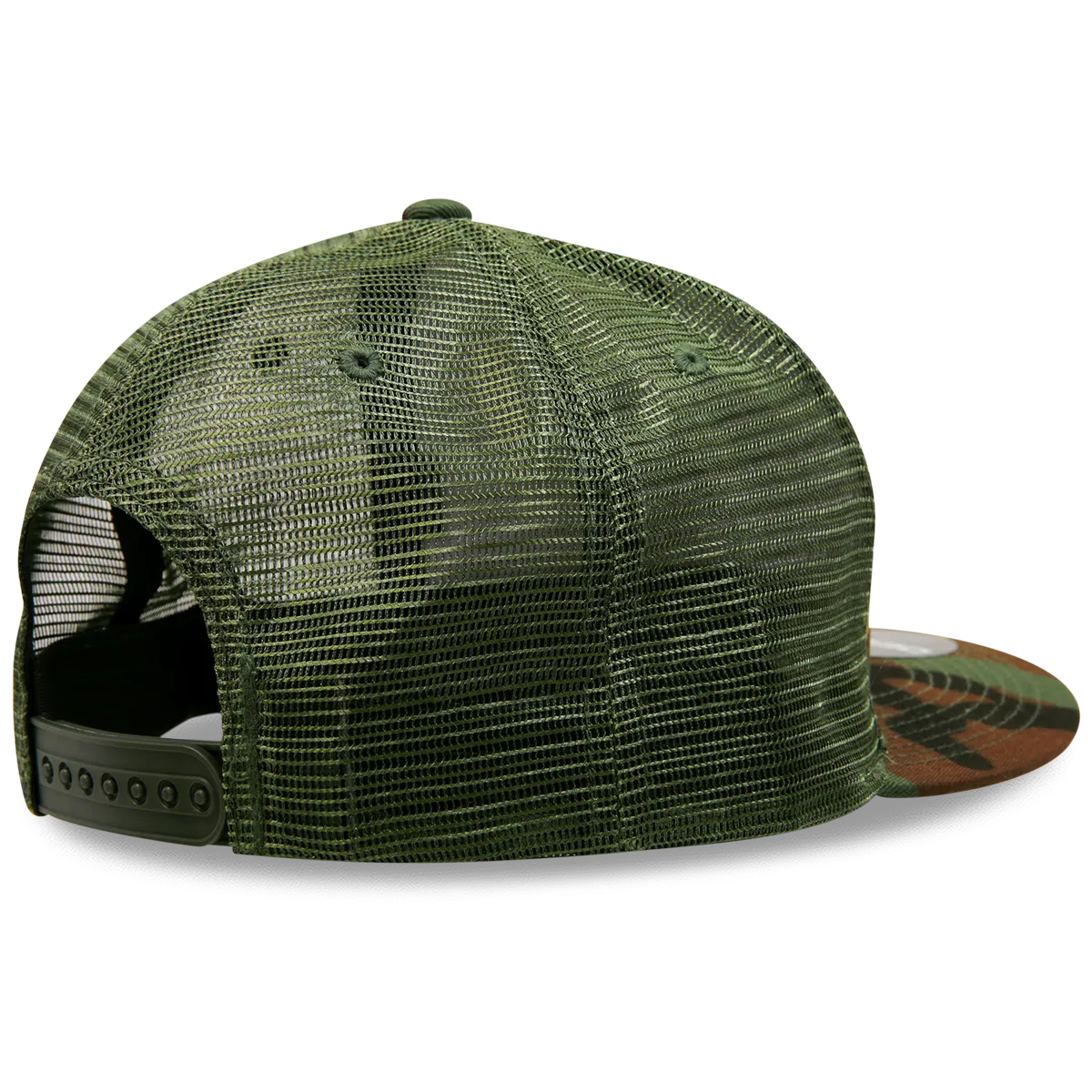 Decky 1063 5 Panel Trucker Cap, Snapback Flat Bill Hat